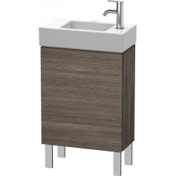 Meuble sous-vasque L-CUBE 582x480x240mm ouverture gauche pinède