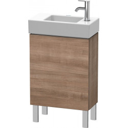Meuble sous-vasque L-CUBE 582x480x240mm ouverture gauche cerise du tessin