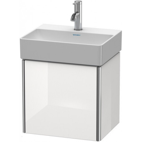 Meuble sous-vasque XSQUARE 397x434x340mm ouverture gauche blanc nordique