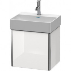Meuble sous-vasque XSQUARE 397x434x340mm ouverture droite blanc sdm