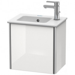 Meuble sous-vasque XSQUARE 400x410x289mm ouverture gauche blanc nordique