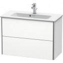Meuble sous-vasque Duravit XSQUARE COMPACT 560x810x388mm blanc mat