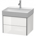 Meuble sous-vasque XSQUARE 397x584x460mm blanc brillant lack