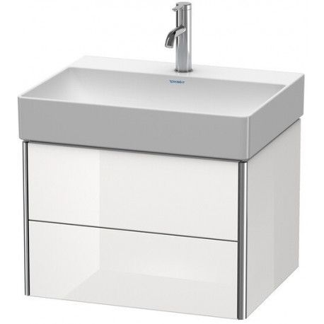 Meuble sous-vasque XSQUARE 397x584x460mm blanc nordique