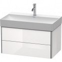 Meuble sous-vasque XSQUARE 397x784x460mm blanc nordique