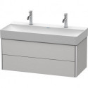 Meuble sous-vasque XSQUARE 397x984x460mm blanc nordique