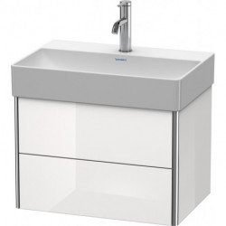 Meuble sous-vasque Duravit XSQUARE COMPACT 397x584x390mm blanc nordique
