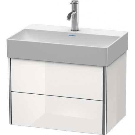 Meuble sous-vasque Duravit XSQUARE COMPACT 397x584x390mm blanc nordique