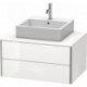 Meuble sous-vasque XSQUARE 400x800x548mm blanc mat