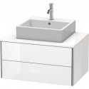 Meuble sous-vasque XSQUARE 400x800x548mm blanc brillant lack