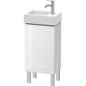 Meuble sous-vasque L-CUBE 582x364x241mm ouverture droite chêne cachemire