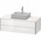 Meuble sous-vasque XSQUARE 400x1200x548mm blanc brillant