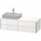 Meuble sous-vasque XSQUARE 400x1400x548m avec éclairage re blanc nordique