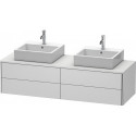 Meuble sous-vasque XSQUARE 400x1600x548mm f 2 Be blanc sdm