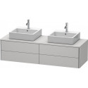 Meuble sous-vasque XSQUARE 400x1600x548mm f 2 Be blanc nordique
