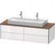 Meuble sous-vasque XSQUARE 400x1400x548mm blanc brillant lack