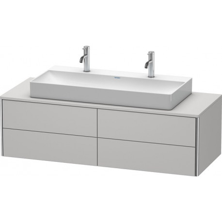 Meuble sous-vasque XSQUARE 400x1400x548mm blanc nordique