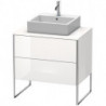 Meuble sous-vasque XSQUARE 778x800x548mm blanc nordique