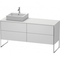 Meuble sous-vasque XSQUARE 778x1600x548m avec éclairage li blanc sdm
