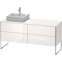 Meuble sous-vasque XSQUARE 778x1600x548m avec éclairage re blanc nordique