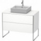 Meuble sous-vasque XSQUARE 778x1000x548mm blanc mat