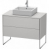 Meuble sous-vasque XSQUARE 778x1000x548mm blanc nordique