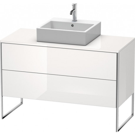 Meuble sous-vasque XSQUARE 778x1200x548mm blanc brillant