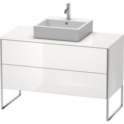 Meuble sous-vasque XSQUARE 778x1200x548mm blanc semi-brillant