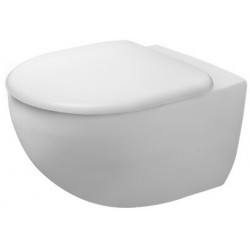WC suspendu Architec 575mm blanc à fond creux, sans bride, Durafix DURAVIT