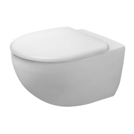 WC suspendu Architec 575mm blanc à fond creux, sans bride, Durafix DURAVIT