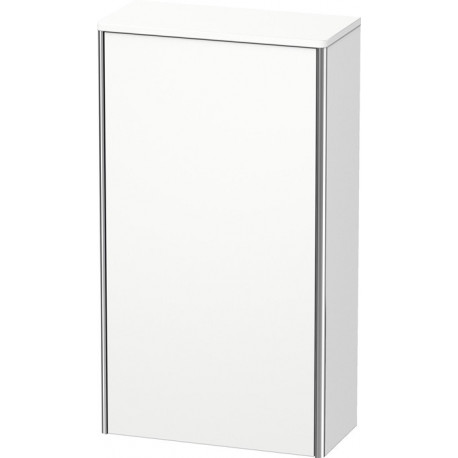 Armoire Duravit XSQUARE 880x500x236mm ouverture droite blanc mat