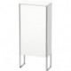 Armoire Duravit XSQUARE 1121x500x236mm ouverture gauche blanc mat