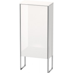 Armoire Duravit XSQUARE 1121x500x236mm ouverture gauche blanc brillant