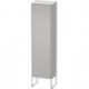 Armoire XSQUARE 2001x500x356mm ouverture gauche blanc nordique