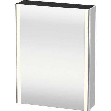 Armoire miroir Duravit XSQUAREavec éclairage 800x600x156mm ouverture droite blanc sdm