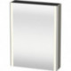Armoire miroir Duravit XSQUAREavec éclairage 800x600x156mm ouverture droite steingr sdm