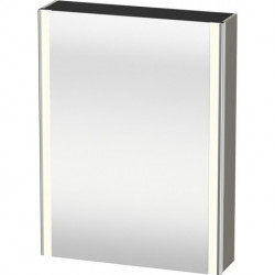 Armoire miroir Duravit XSQUAREavec éclairage 800x600x156mm ouverture droite steingr sdm