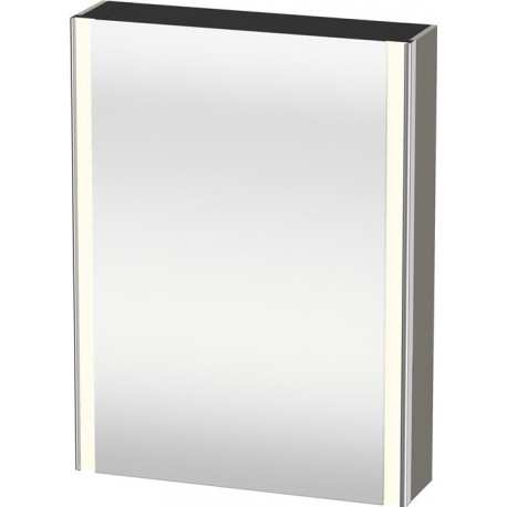 Armoire miroir Duravit XSQUAREavec éclairage 800x600x156mm ouverture droite steingr sdm