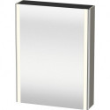 Armoire miroir Duravit XSQUAREavec éclairage 800x600x156mm ouverture droite steingr sdm