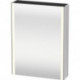 Armoire miroir Duravit XSQUAREavec éclairage 800x600x156mm ouverture droite blanc lilas brillant