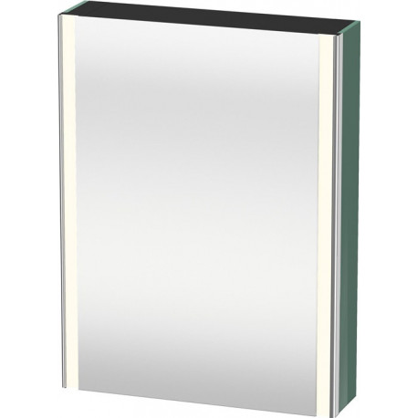 Armoire miroir Duravit XSQUAREavec éclairage 800x600x156mm ouverture droite jade