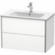 Meuble sous-vasque XSQUARE 560x810x478mm blanc mat