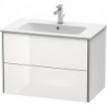 Meuble sous-vasque XSQUARE 560x810x478mm blanc nordique