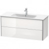 Meuble sous-vasque XSQUARE 560x1210x478mm blanc brillant