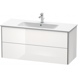 Meuble sous-vasque XSQUARE 560x1210x478mm blanc semi-brillant