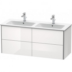 Meuble sous-vasque XSQUARE 560x1280x478mm blanc brillant