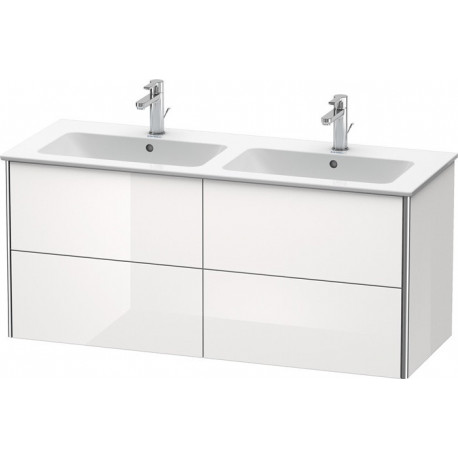 Meuble sous-vasque XSQUARE 560x1280x478mm blanc brillant
