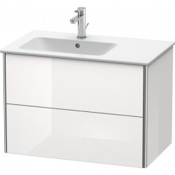 Meuble sous-vasque XSQUARE 560x810x478m avec éclairagecken li blanc mat