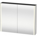 Armoire miroir Duravit XSQUAREavec éclairage 800x1000x156mm beton