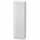Armoire DURASTYLE 240x400x1400mm ouverture gauche noyer foncé/blanc mat